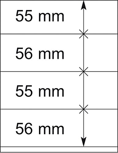 Feuilles neutres LINDNER-T Lindner 802420 pour personnaliser votre collection