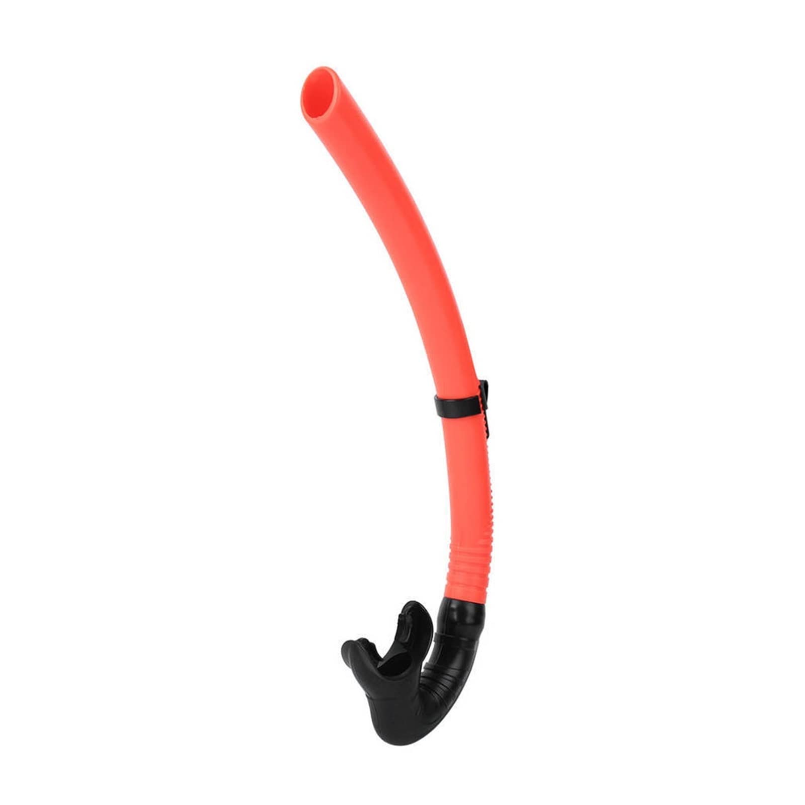 Nurkowanie z rurką Mokra rurka nurkowania rurki oddychania PVC + Silikonowa rurka oddechowa rurka do oddychania rurka rurka do nurkowania i snorkelingu (Size : Jeruk)