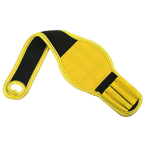 Housoutil Cinturón Magnético Portaherramientas Magnético Herramientas De Electricista Organizador De Uñas Organizador De Destornilladores Tela Oxford Yellow
