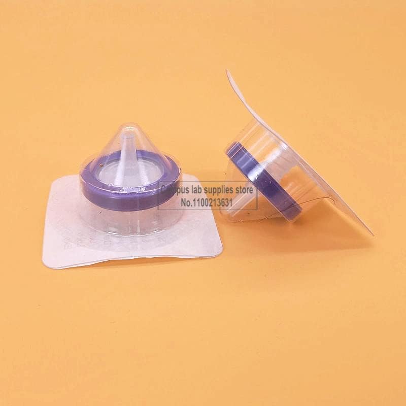 10pcs/lot Lab Nylon/PES/PTFE Sterile Membrane Filter, 13mm 25mm 33mm 0.22um/0.45um Millipore Syringe Filter (Size : 33mm 0.22um Nylon)