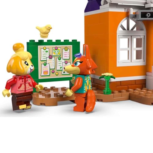 Image of LEGO Animal Crossing Square Concert with K.K., Toy House, Coffee and Vehicle to Build Inspired by Video Game, Creative Games for Girls and Children from 7 Years, Birthday Gift Idea 77052