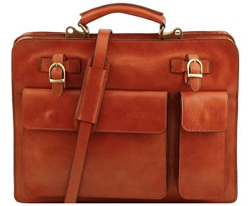 Sac pour homme et porte-documents en cuir véritable italien Classic Lux