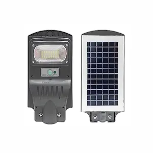 Pride Lighting 20W Solar Street Light for Outdoor & Garden - Warterproof (IP65) - Cool Light (WH)