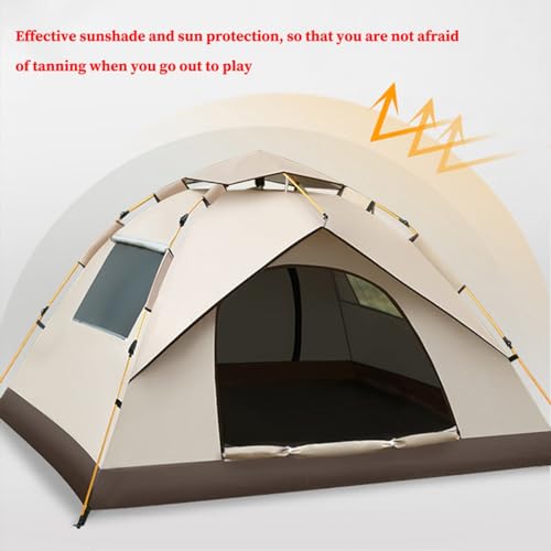 Carpa Domo para 2/3 Personas con Lluvia Extraíble y Ligera miniatura 3