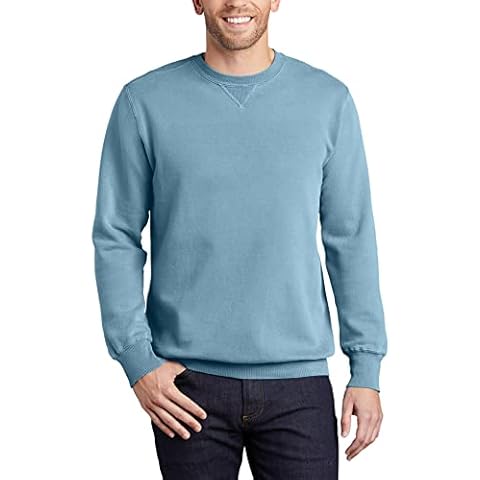 JustBlanks Men's Performance Crewneck Sweatshirt Cover