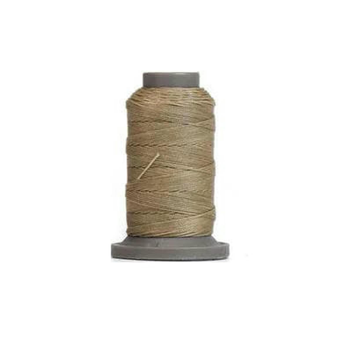 70-120m Round Waxed Thread Repair Cord String Polyester Hand Sewing Line for Braided Bracelet Accessories Leather Craft-Sage Gray-1spool-0.45mm-120m