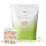 TRU Plant Based Protein Powder, BCAA, EAA, 20g Vegan Protein, 100 Calories, 27 Vitamins, No...