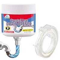 Toilettenreiniger Extrem Stark, 260g Rohrreiniger Extrem Stark, Abflussreiniger Schaum, Geeignet für Haushaltsküchenbedarf in Küche, Bad, Badewanne und Duschraum, mit 1 Teleskop-Baggerbürste