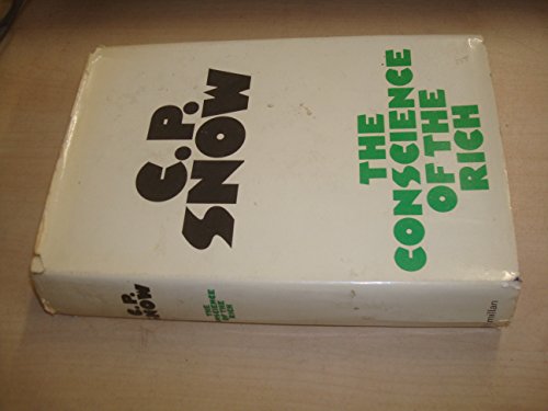 The Conscience of the Rich B0014IB0SI Book Cover
