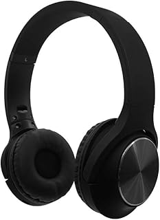 SoundBound Hands Free Wirless Over The Head Headphones Powerful Wireless Headphones Over Ear, Comfortable Big Cup (Black)