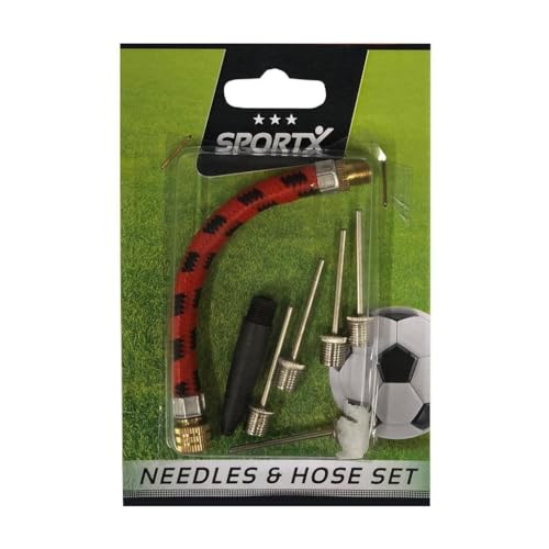 SPORTX 2001348 Ball Pump Accessory Set, Multi-Colour