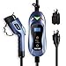 MUSTART Level 2 Portable EV Charger (240 Volt, 25ft Cable, 32 Amp), Electric Vehicle Charger Plug-in EV Charging Station with NEMA 14-50P