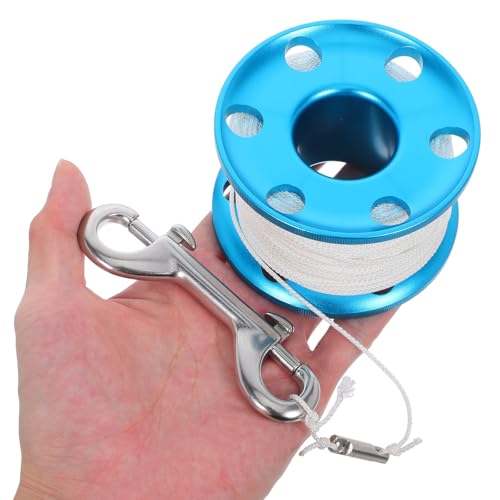 Bobine de plongée en alliage d'aluminium SECFOU de 50m avec marqueur - 5