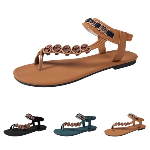 Sandales de plage bohème pour femme parfaites pour les vacances d'été