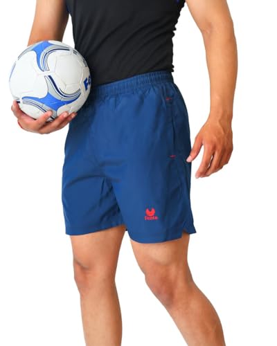 Image of Fenta Mink Men's Sports Shorts with Inner Supporter | Stretchable & Supportive Activewear for Gym, Running, and Sports Training
