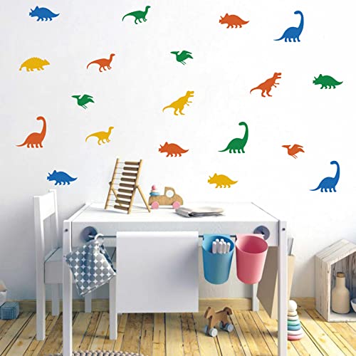 Vinilos Decorativos Dinosaurios para Pared 32 Piezas