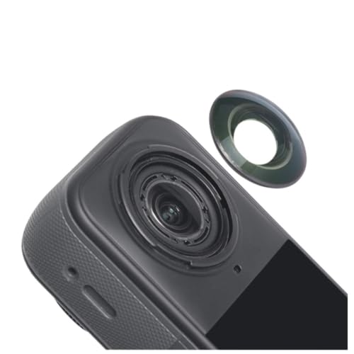 Cubierta de lente para Insta360 X5 de plástico de alta transparencia