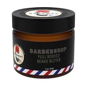 Beard Butter for Men Leave-in Conditioner – Barbershop – Strengthen & Soften While Relieving Itch – Made in USA with 11 Organic, Natural Ingredients | The Best Beard Butter – 2 oz.