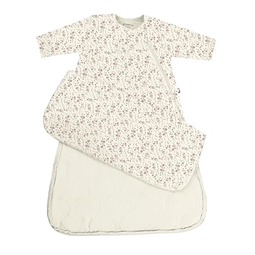 GUNAMUNA Unisex Long-Sleeve Sleep Sack, Wearable Sleep Bag for Babies and Toddlers, Soft Rayon, 1.0 TOG, 3 to 36 Months