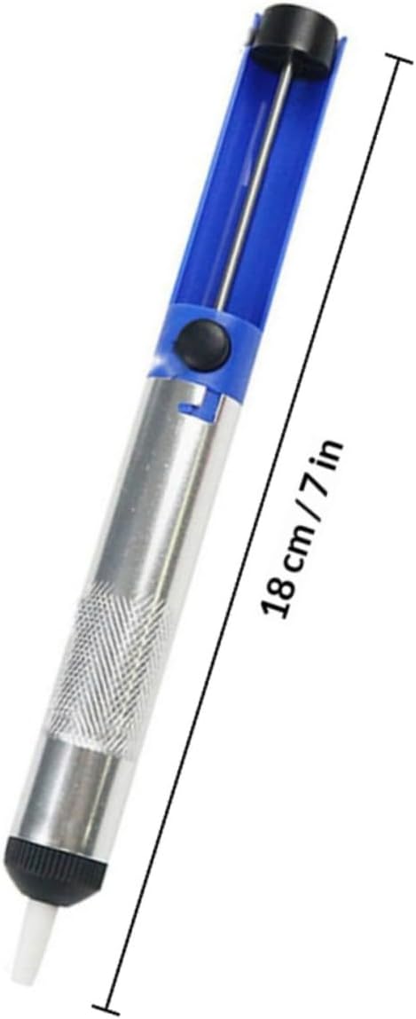 4pcs Manual Desoldering Pump Solder Removal Pen Handheld Vacuum Solder Sucker Tool for Electronics Repair and Soldering Maintenance