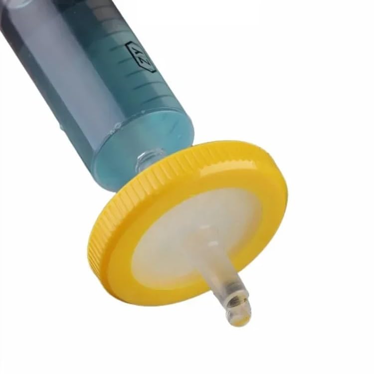 Unidad de filtración estéril de laboratorio con aguja de membrana de éster de celulosa mixta (MCE) de 33 mm en lugar de Millex GS SLGS033(33mm 0.22um)
