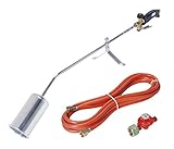 gasbrenner grill Praktisch zum Grillanzünden ROTHENBERGER Industrial Anwärmbrenner RoMaxi Eco inkl. 5m Propangas Schlauch & Druckregler, Unkrautvernichtung, Unkrautentferner, Bitumenbahnen - 1500000930
