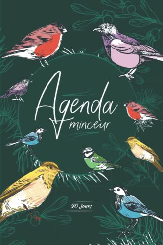 Agenda Minceur 90 Jours: Cahier Minceur A Remplir Pour Femmes, Agenda Pour Suivi De Perte De Poids, 90 Jours A Compléter Avec Suivi Des Apports Et Mensurations