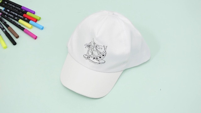 Amazon.com: Funnysoft White Baseball Cap Bulk for Kid with  display picture 2