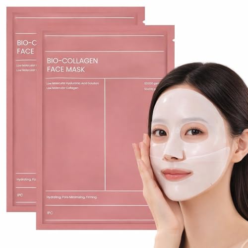 Bio Collagen Deep Collagen Night Mask Hydrating Overnight Hydrogel Korean Glass Skin Mask For Deep Hydration Wrapping Peel Off Facial Mask (1)