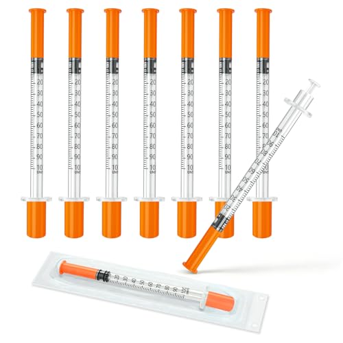 1ml/cc 31G 5/16(8mm) Syrings (100 Pack)