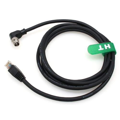 Cable de Red Ethernet CAT6A M12 1 m miniatura 4