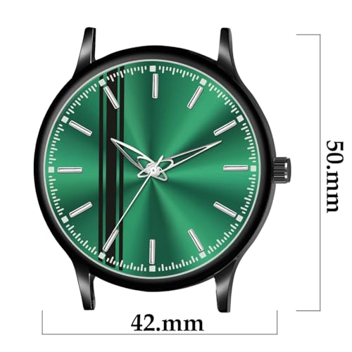 Image of Acnos Silicone Strap Analog Wrist Watch for Men (Black /Grey /Green)