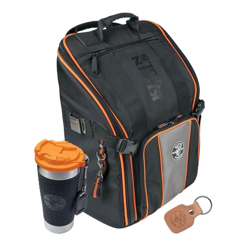 Klein Tools 80062 Backpack Tool Kit with Tradesman Pro 21-Pocket
