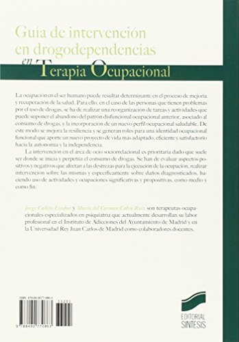 Guía de intervención en drogodependencias en Terapia Ocupacional