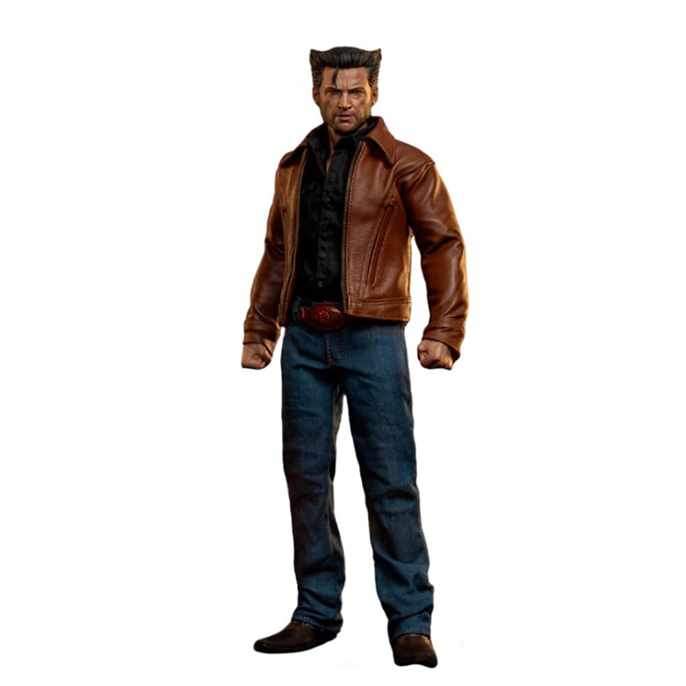 SOUFORCE 1/6 Scale Male Clothes Clawed Hands Head Sculpt Clothes Model Accessories for 12inch Action Figure Body