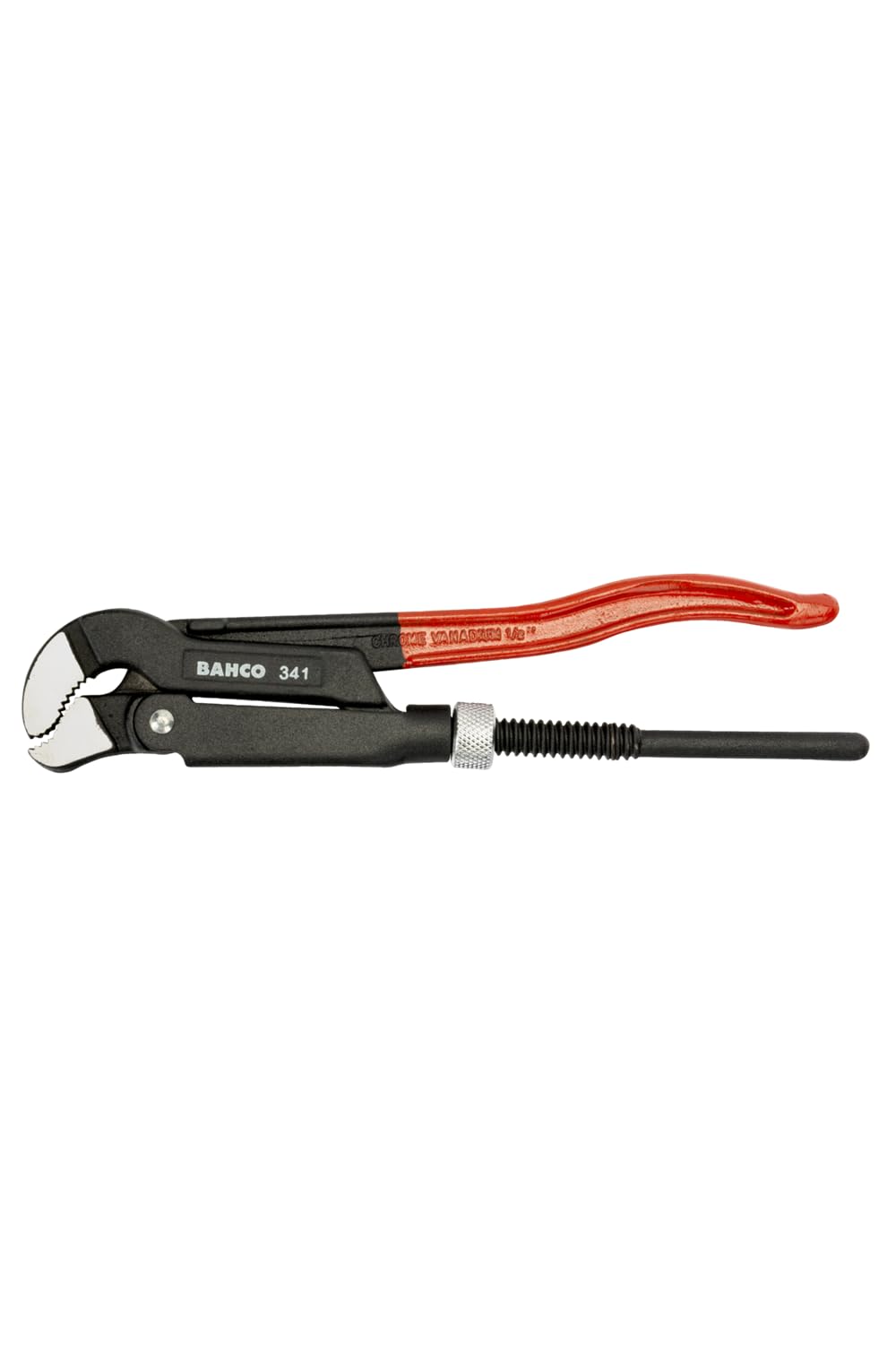 Bahco Black/Orange 341 "Swedish Model" Combination Pipe Wrench, 230 Mm