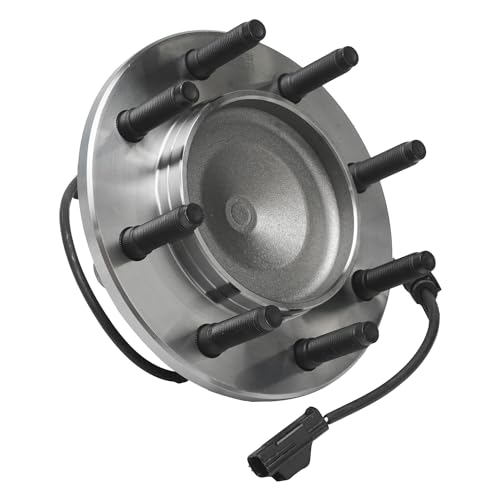 Image of Detroit Axle - 2WD Front Wheel Bearing Hubs for 2003 2004 2005 Dodge Ram 2500 3500, 2 Wheel Bearing Hub Assembly Replacement Pair Hubs 515089