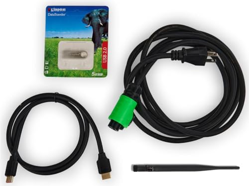 Image of Displays2go 80 inch LED Poster Display, Extended Screen Compatibility, Wheels