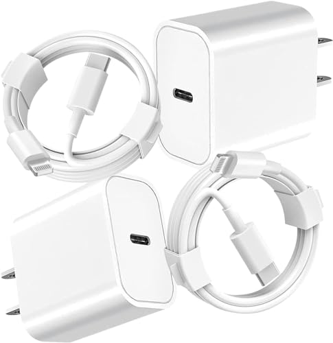 wabklove USB C Charger 2 Pack 20W Type C Wall Charger Block with 6FT Long USB C to Lightning Cable Compatible with iPhone 14 Pro/13 Pro/12 Pro Max/11/XS Max/XS/XR/X/8 - image 1