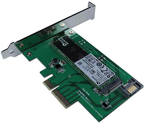 Convertidor M.2 PCI-e SSD a PCI-e y M.2 SATA SSD a SATA III miniatura 3