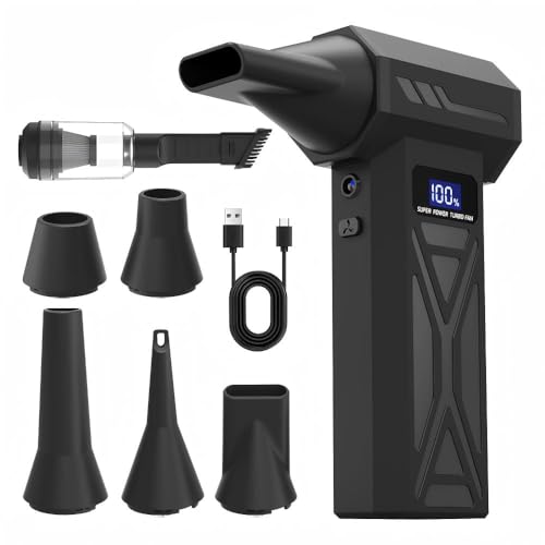 Nuoirjg 2-in-1 Air Duster Vacuum