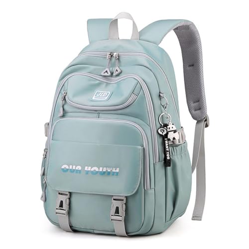 Moda Mochila Bolsa Escola Viagem Notebook Pronto entrega para todo o Brasil. livre de imposto (verde2)