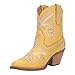 Dingo Boots Women's Primrose Fashion Boot, Yellow, 8