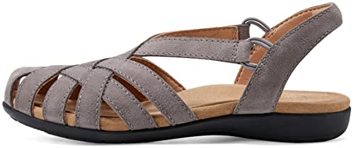 Women's Berri Sandal, Dark Grey