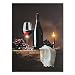 BANBERRY DESIGNS Wine Canvas Print with LED Lights - Wine Picture with Glowing Candle - Wine Glass, Wine Bottle, Napkin, Grapes, Cork and Bottle Opener - 16x12 Inch