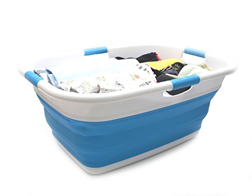 Sammart 49L Cesto portabiancheria, rettangolare