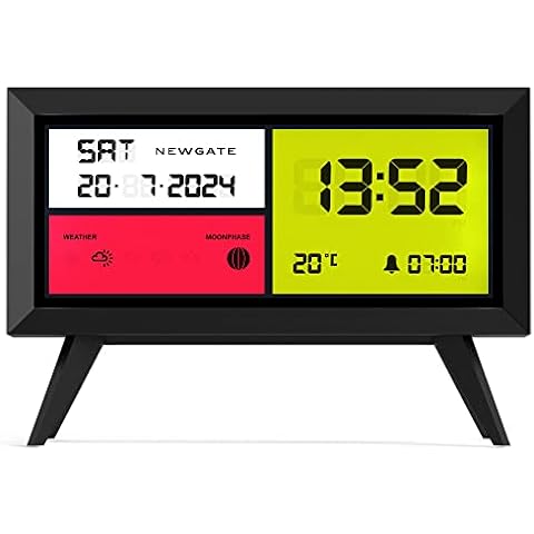 NEWGATE Spectronoma Modern LCD Alarm Clock Cover