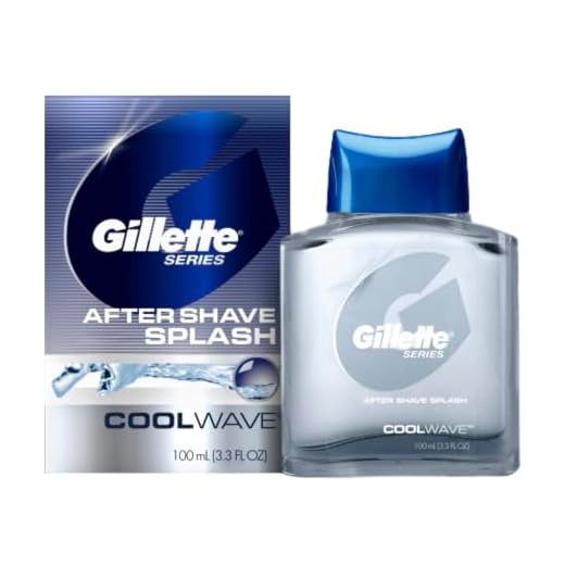 Gillette Series Cool Wave After Shave, Aftershave for Men, After Shave Cologne Men, 3.3 fl oz, 100 ml, After Shave Lotion for Men, Post Shave Balm Men, Aftershave, Mens Aftershave, Aftershave Balm