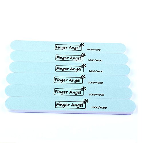 Buy FingerAngel 20Pcs Nail Buffer File Polisher Smooth and Shiny Nail