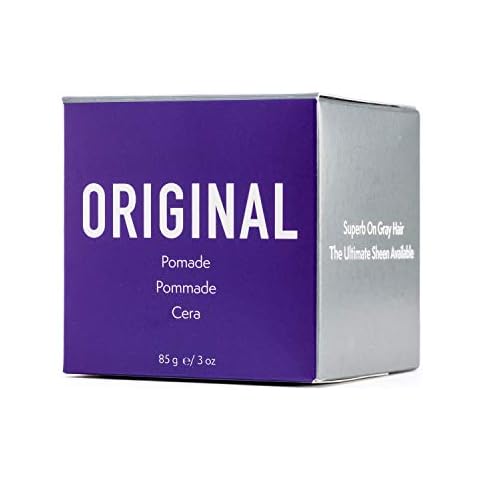 JOHNNY B. Original Oil-Based Professional Pomade for Men, Gluten-Free, 3 oz. Cover